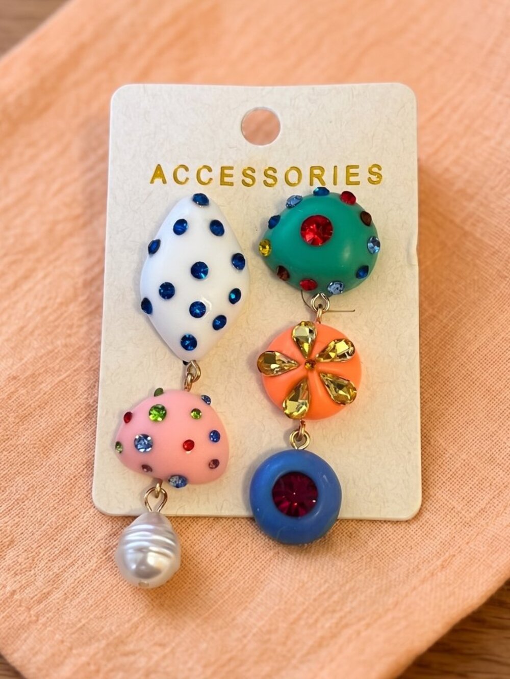 Funky Artsy Mismatched Earrings
